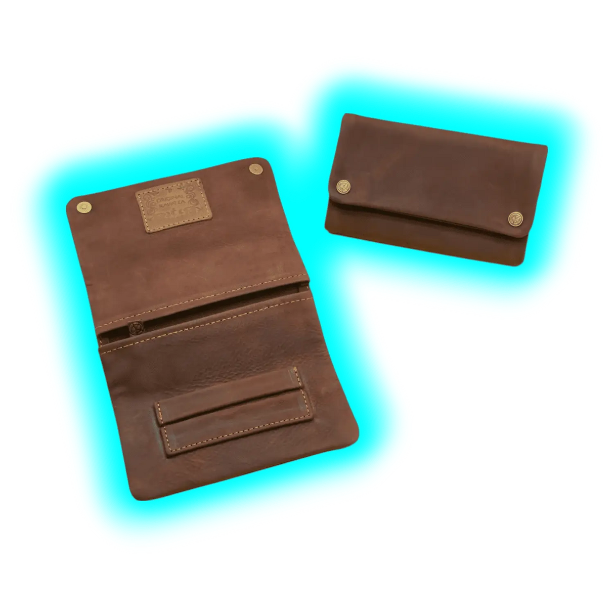 Kavatza Tabaktasche TP11-CR Cowboy Deluxe Vegi Tanned Nubuc Cowhide Taupe