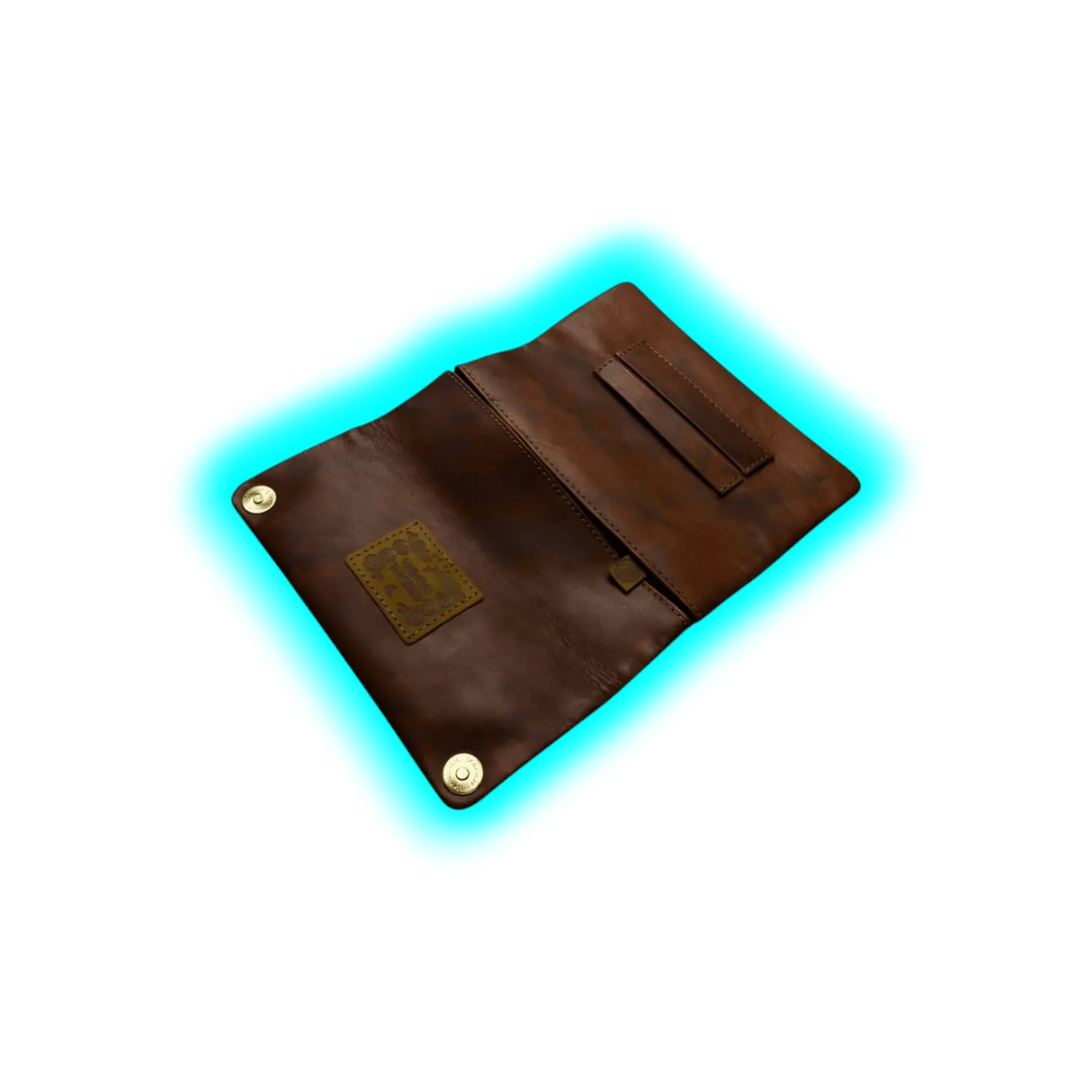 Kavatza Tabaktasche TP17HK Havanna Antique Style Cowhide Brown