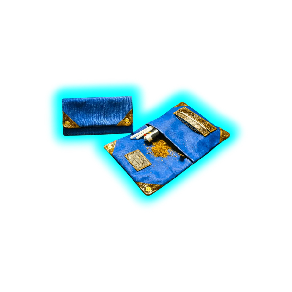 Kavatza Tabaktasche TPJ37 Indigo Jeans