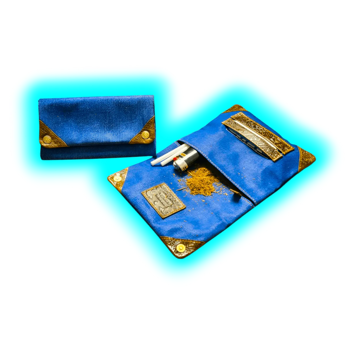 Kavatza Tabaktasche TPJ37 Indigo Jeans