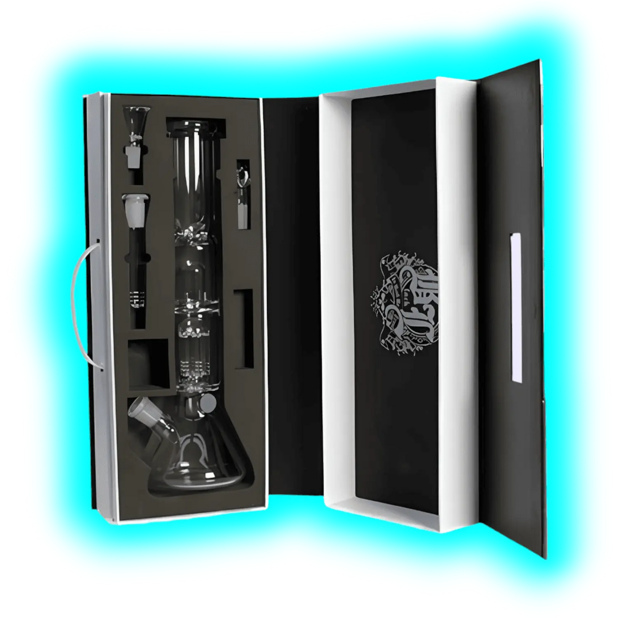 Kofferbong Black Leaf mit Eis kerben