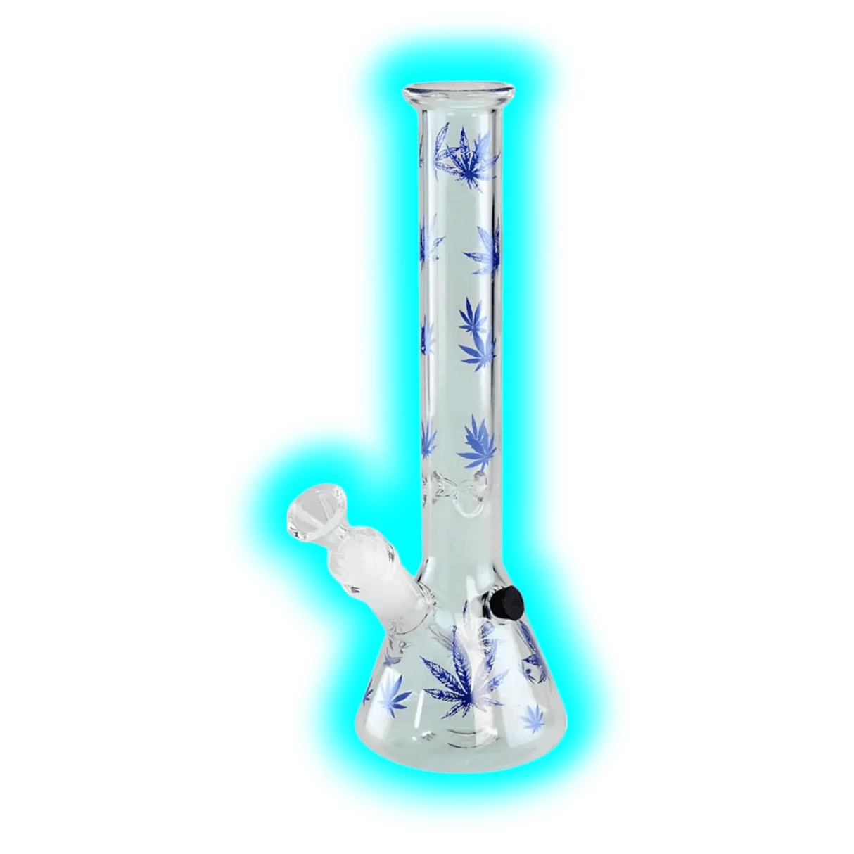 Kolbenbong Ice Hanfblätter Blau