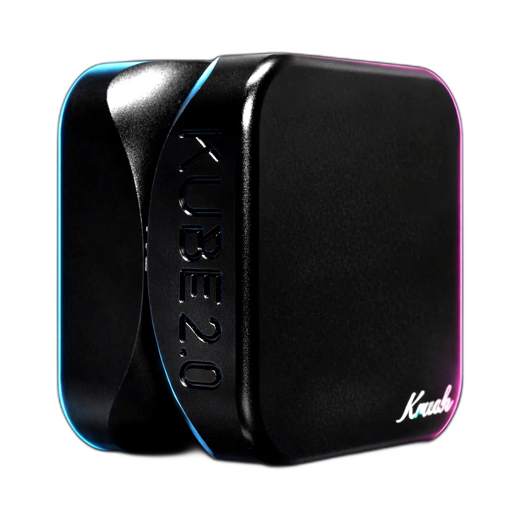 Krush Grinder Kube 2.0 Black 2 Parts