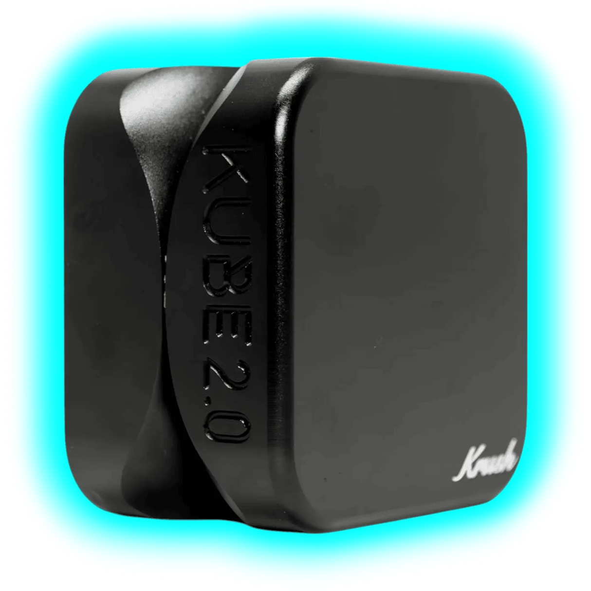 Krush Grinder Kube 2.0 Black 2 Parts