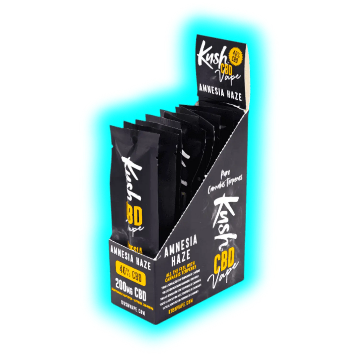 Kush CBD Vapepen Amnesia Haze