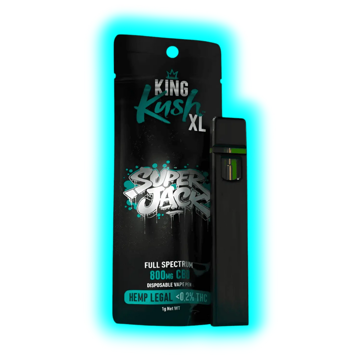 Kush CBD Vapepen Super Jack 0.2% THC