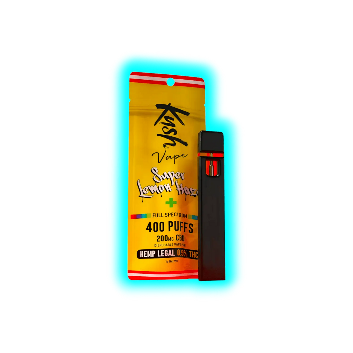 Kush CBD Vapepen Super Lemon Haze 0.9% THC Special Swiss Edition