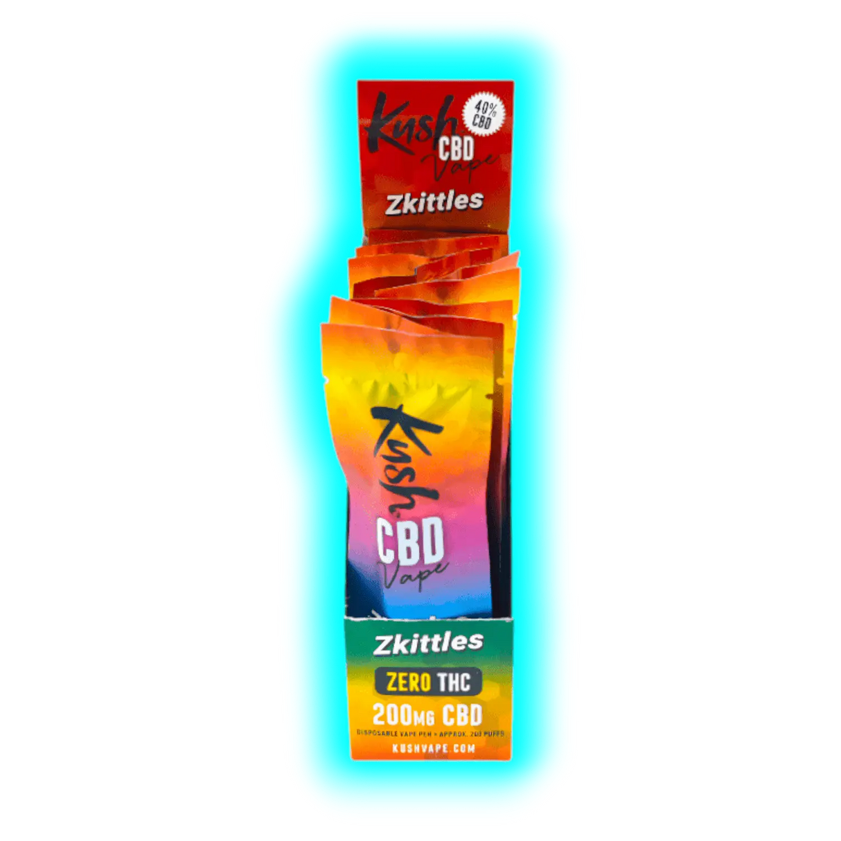 Kush CBD Vapepen Zkittles Special Edition