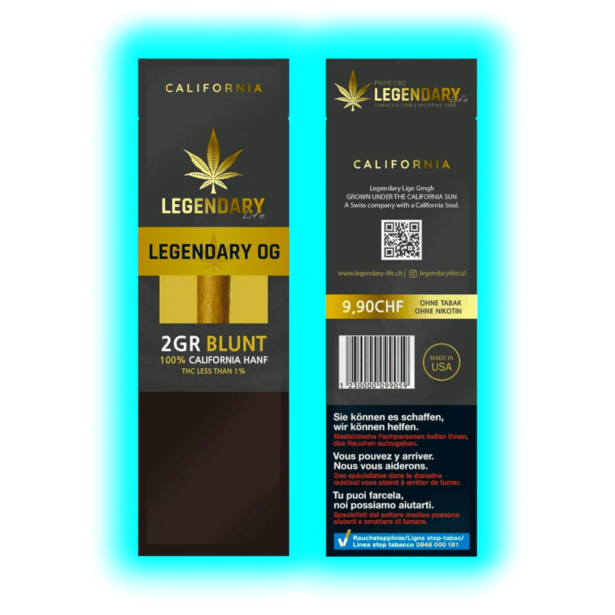 Legendary Premium CBD Blunt 2g