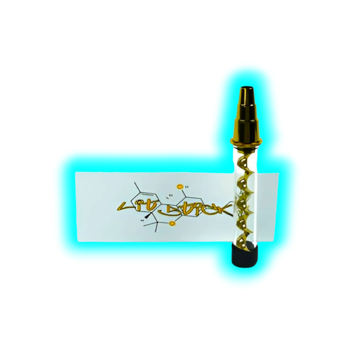 Lit Stick 2in1 Glas Blunt Silber