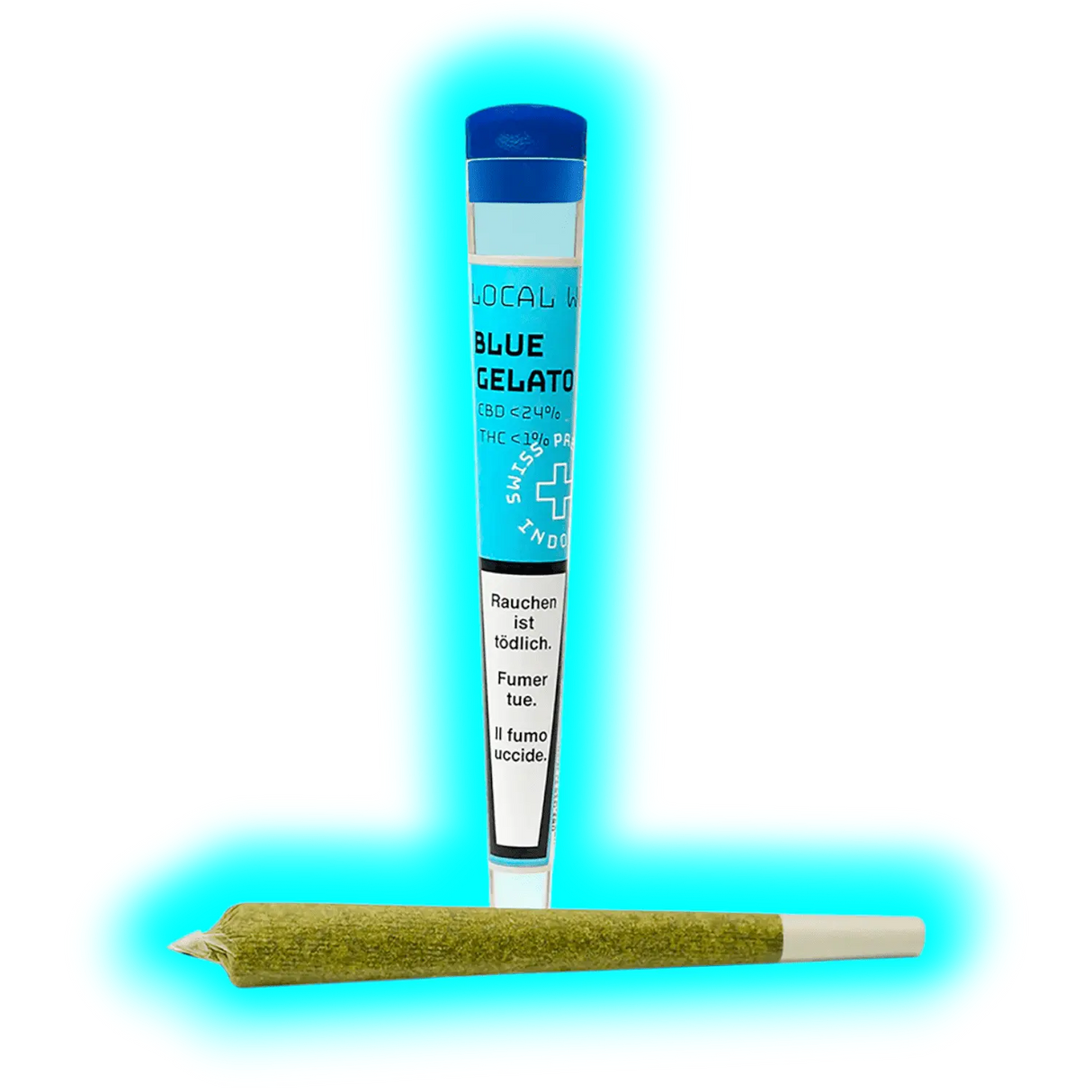 Lokal Weed Pre Rolled Joints Blue Gelato