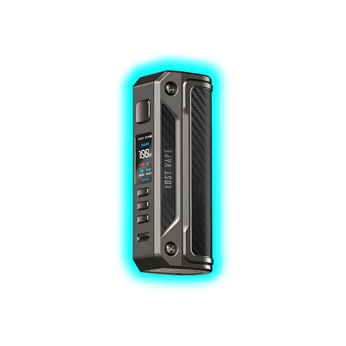 Lost Vape Thelema Solo 100w Box Mod Gunmetal Carbon