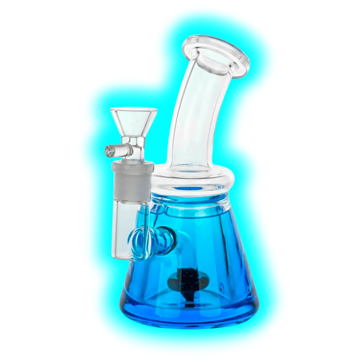 LTD Edition Bubbler Dab Rig Blue 17cm