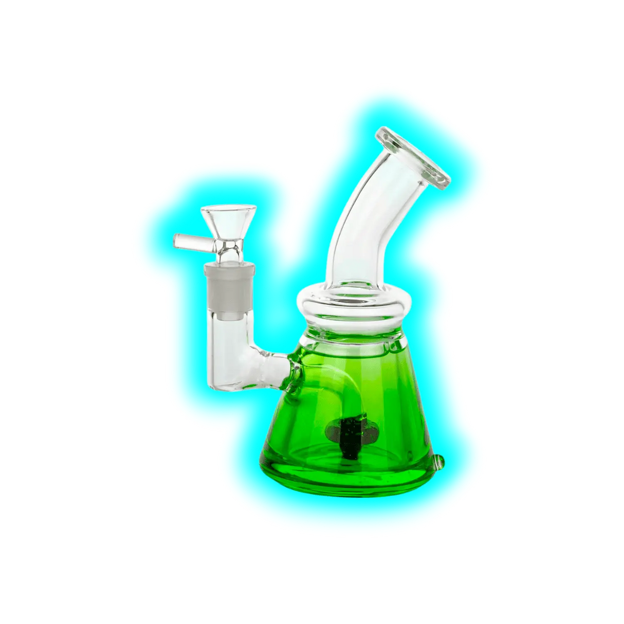 LTD Edition Bubbler Dab Rig Green 17cm