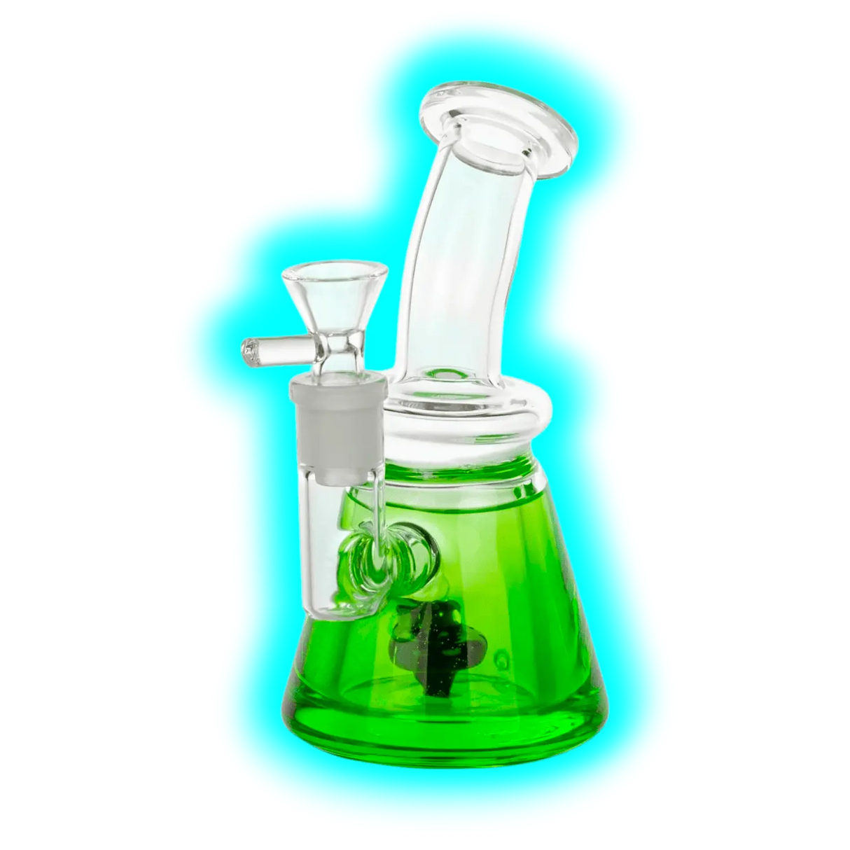 LTD Edition Bubbler Dab Rig Green 17cm
