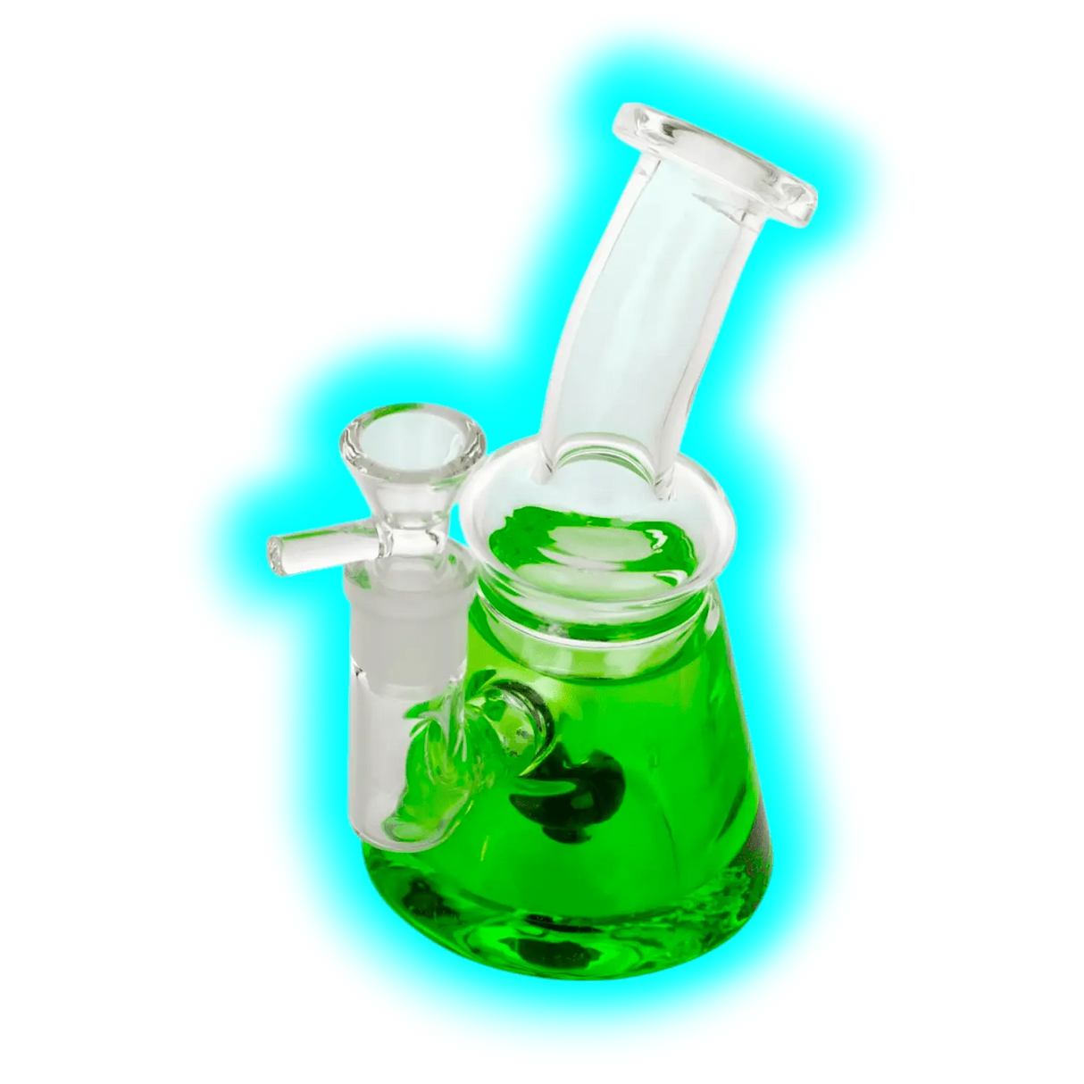 LTD Edition Bubbler Dab Rig Green 17cm