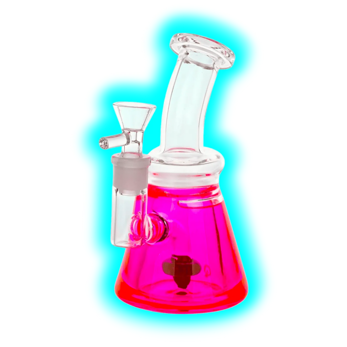 LTD Edition Bubbler Dab Rig Pink 17cm