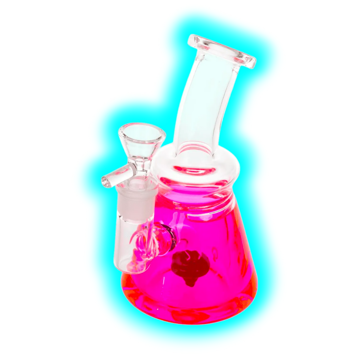 LTD Edition Bubbler Dab Rig Pink 17cm