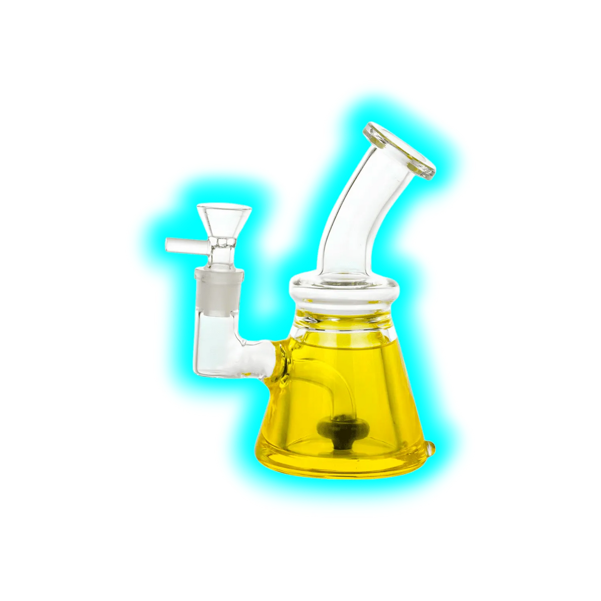 LTD Edition Bubbler Dab Rig Yellow 17cm