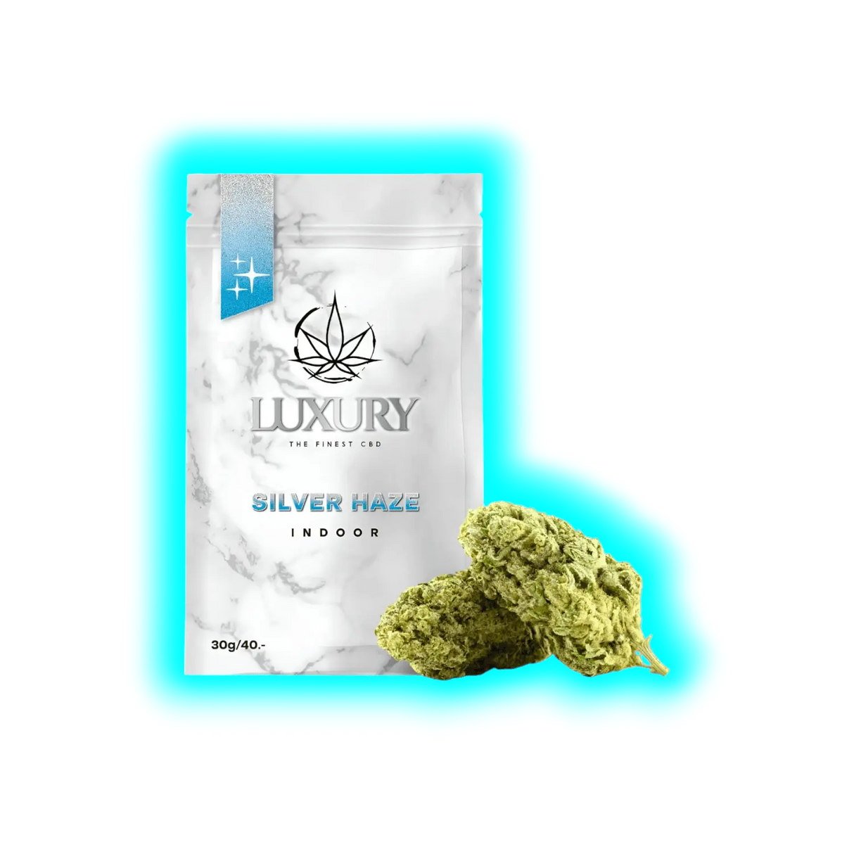 Luxury Silver Haze Indoor 30g