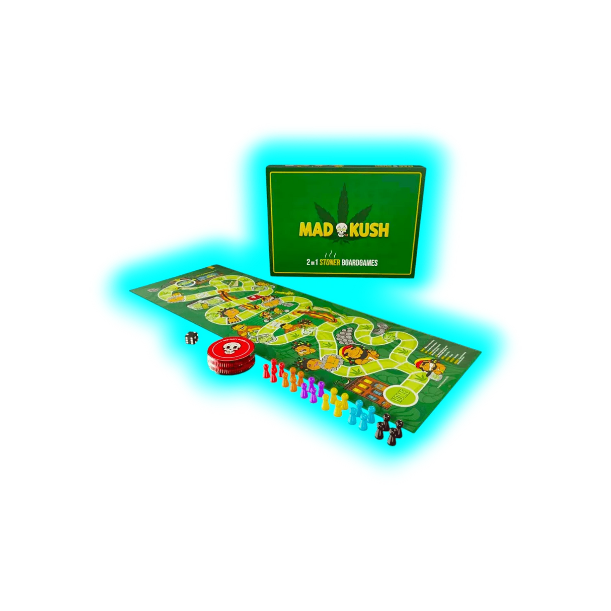 MadKush 2in1 Board Game