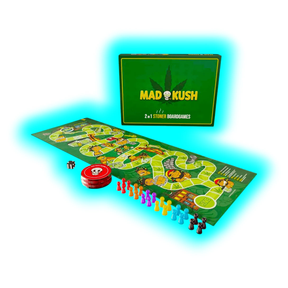 MadKush 2in1 Board Game