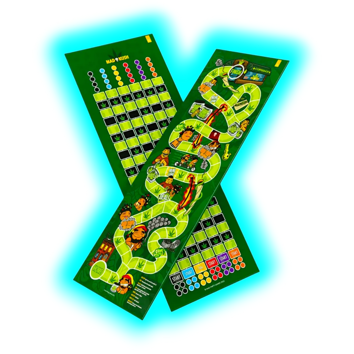 MadKush 2in1 Board Game