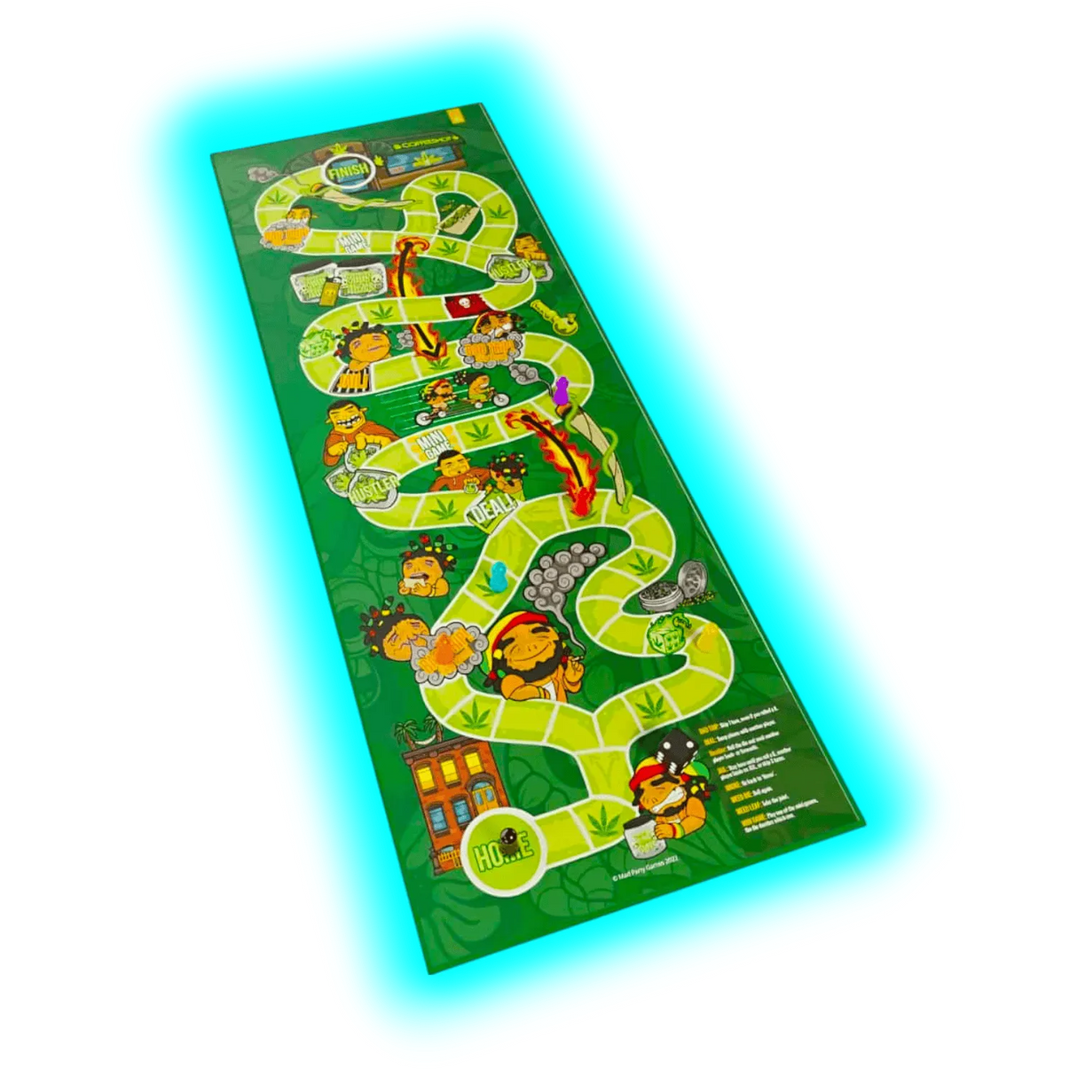 MadKush 2in1 Board Game