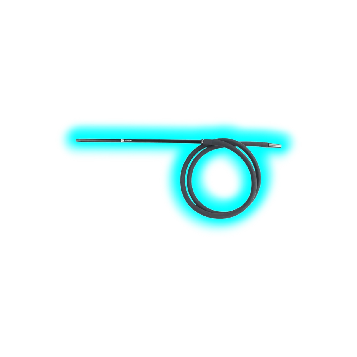 Mata Leon Shisha Silicone Tube Matt 1.5m Black