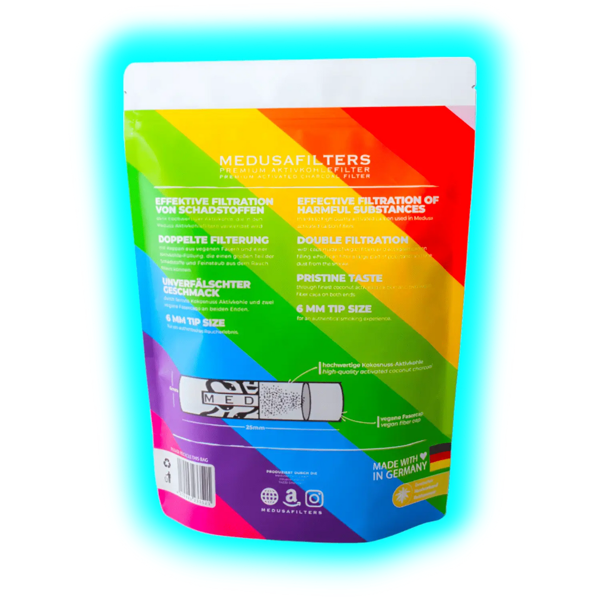 Medusa Hybridfilters Mixed 6mm 1000pcs