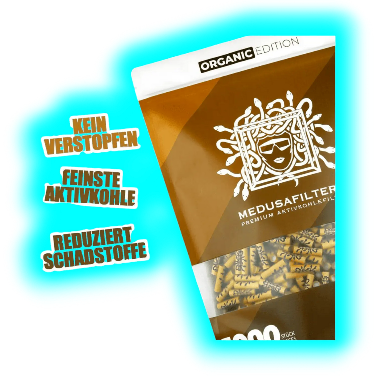 Medusa Hybridfilters Organics 6mm 1000pcs