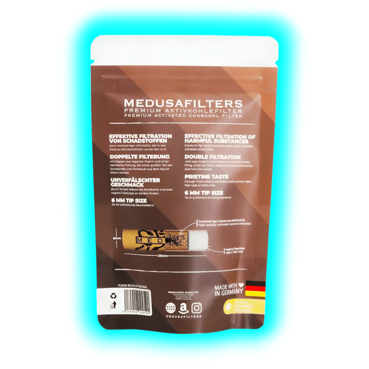 Medusa Hybridfilters Organics 6mm 50pcs