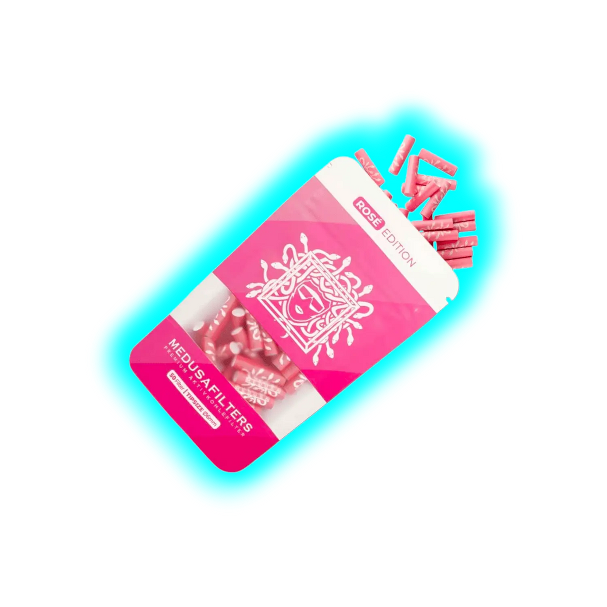 Medusa Hybridfilters Rosé 6mm 50pcs