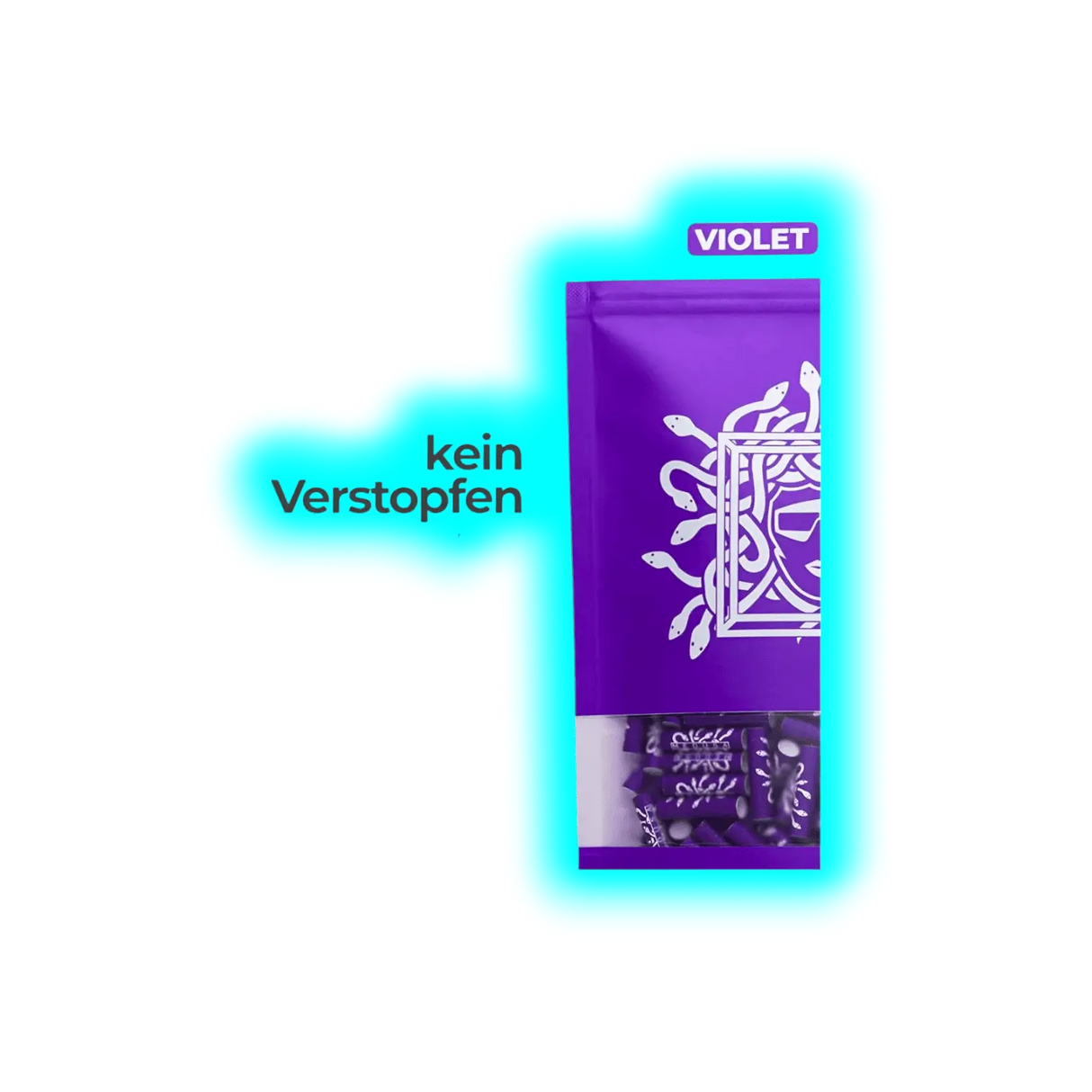 Medusa Hybridfilters Violet 6mm 1000pcs