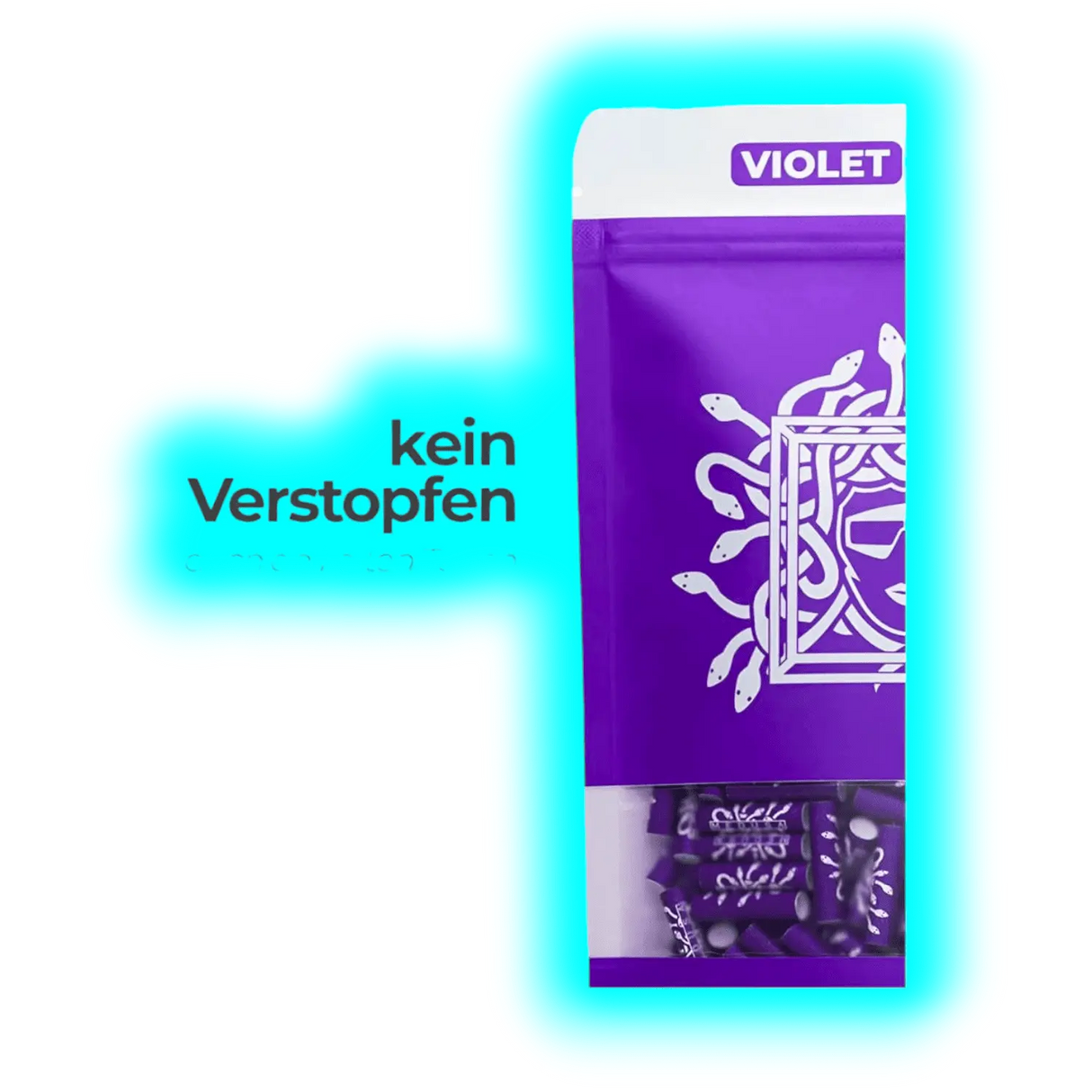 Medusa Hybridfilters Violet 6mm 1000pcs