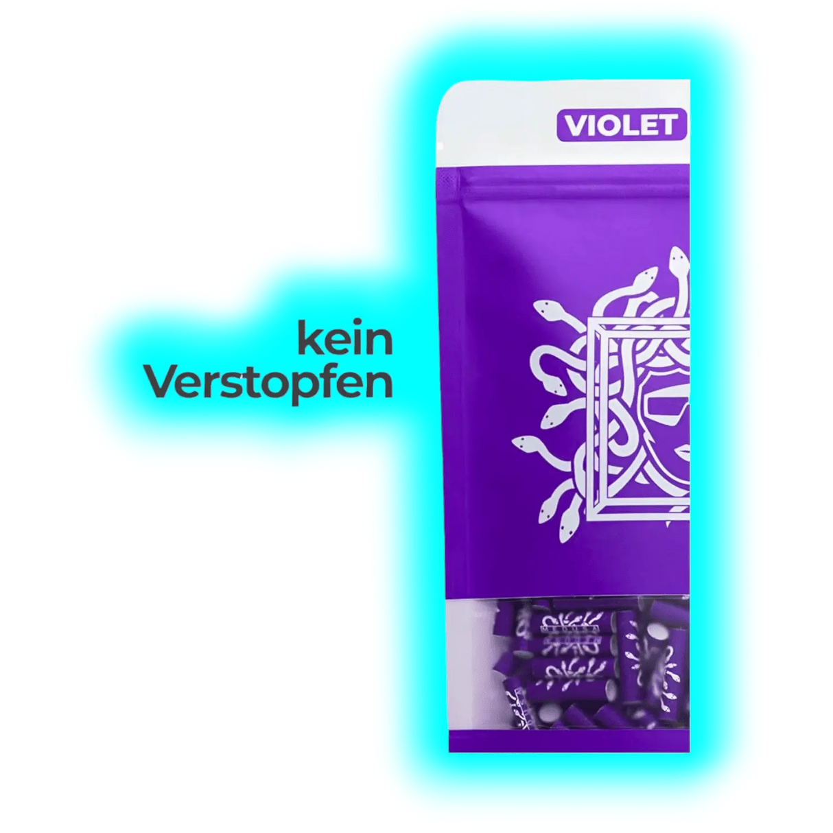 Medusa Hybridfilters Violet 6mm 250pcs