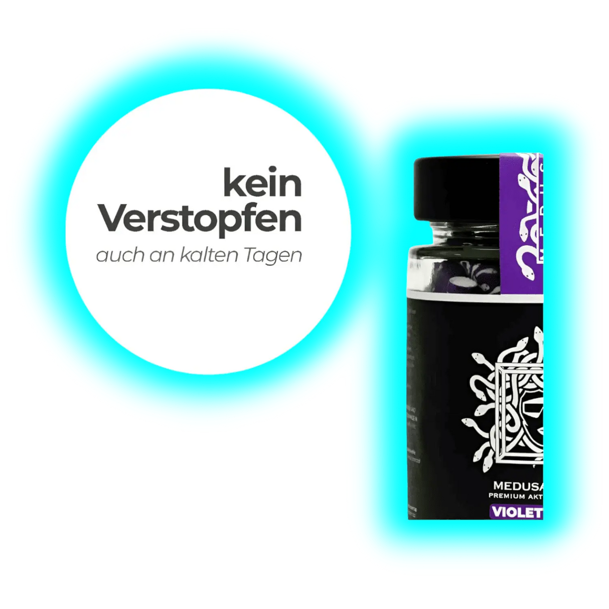 Medusa Hybridfilters Violett 6mm 100pcs Jar