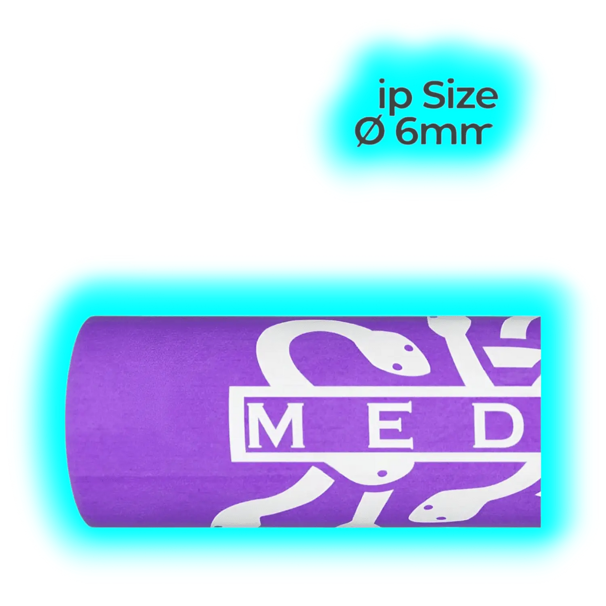 Medusa Hybridfilters Violett 6mm 100pcs Jar