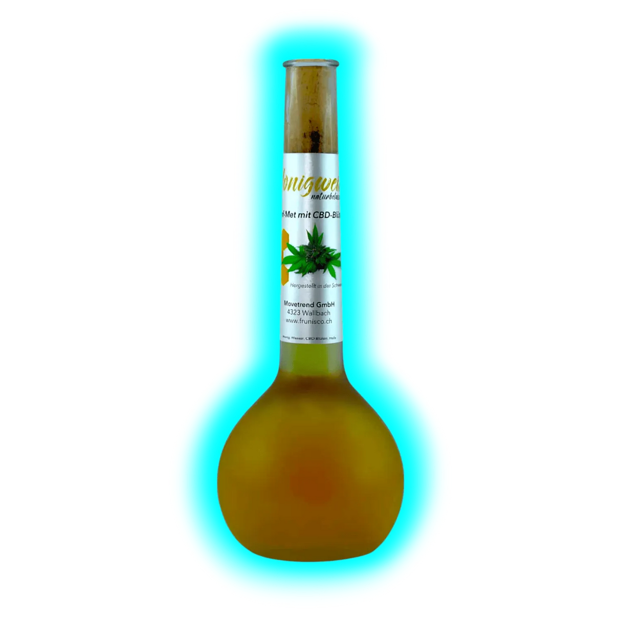 Met Honigwein mit CBD 50cl
