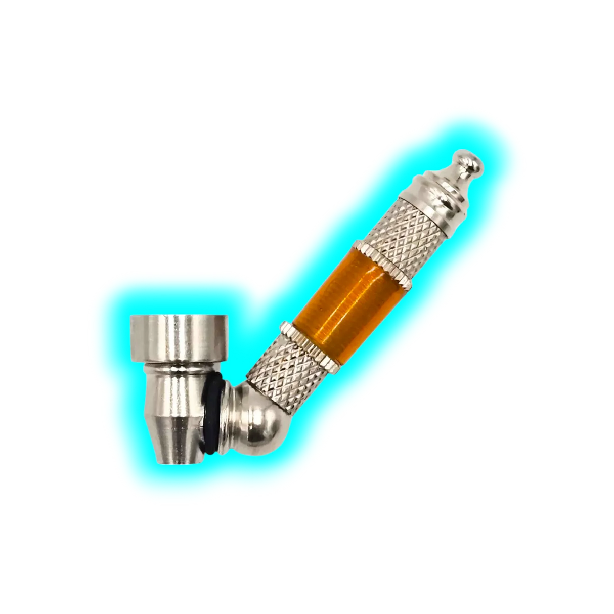 Metal Pipe Plastic 45° Hooked 9cm