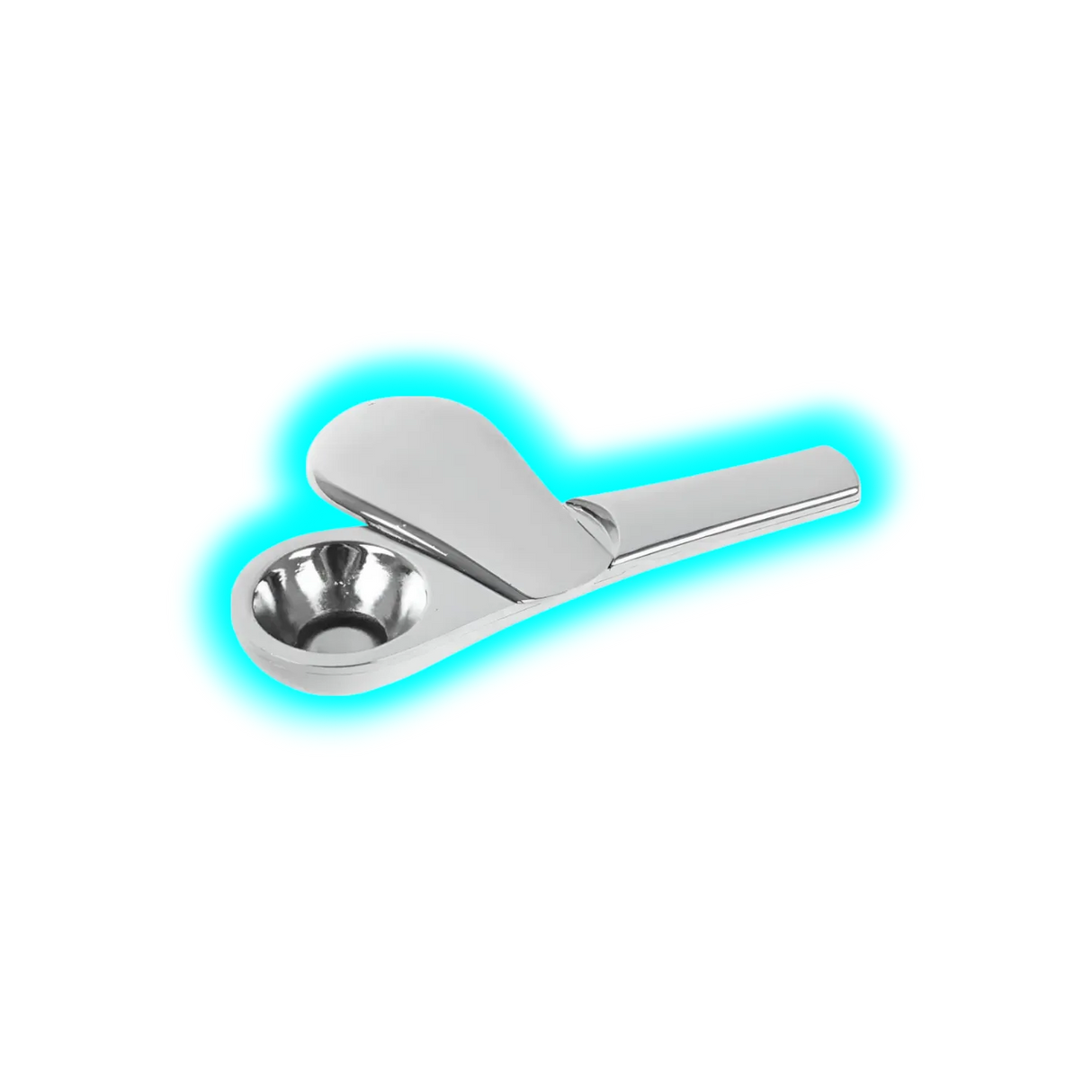 Metal Pipe With Magnet Chrome 9cm