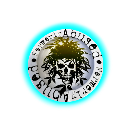 Metall Aschenbecher Formerly Abused