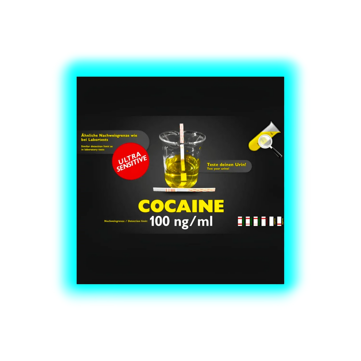 MHD 02/23 Clean Urin Cocain Urintest sensitiv