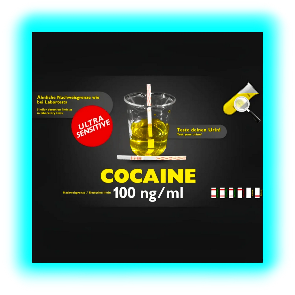 MHD 02/23 Clean Urin Cocain Urintest sensitiv