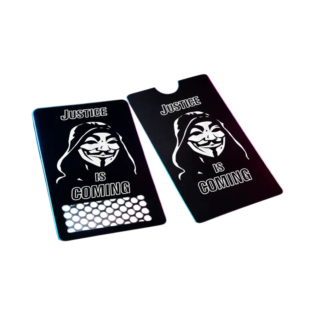 Carta Grinder del V Syndicate - Anonimo