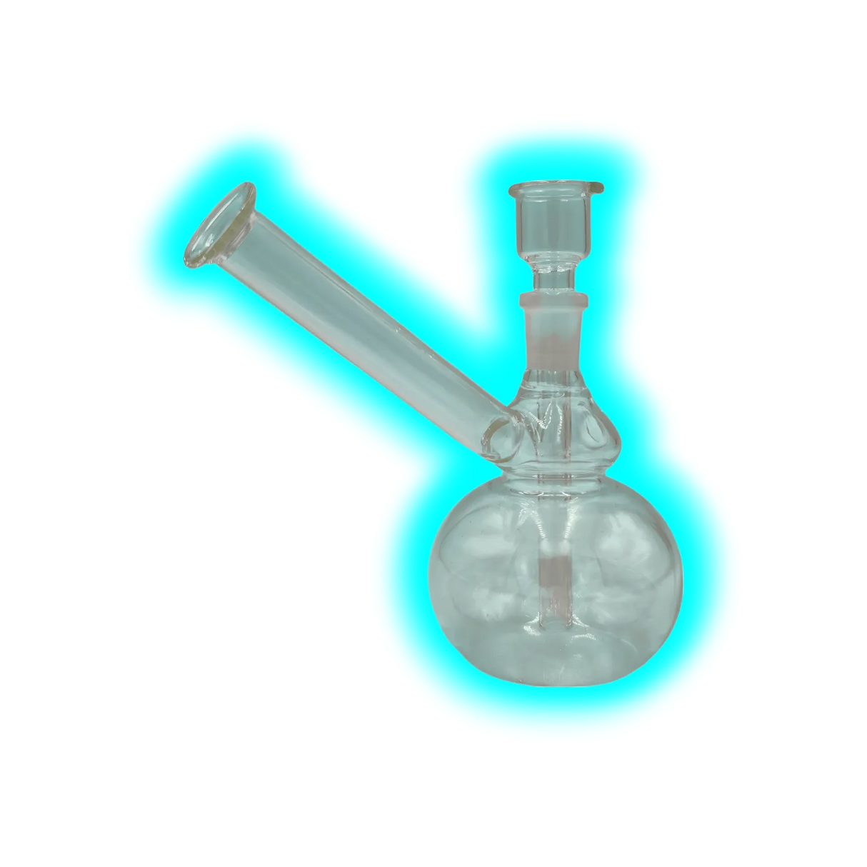 Mini Glass Herb Bong 14cm