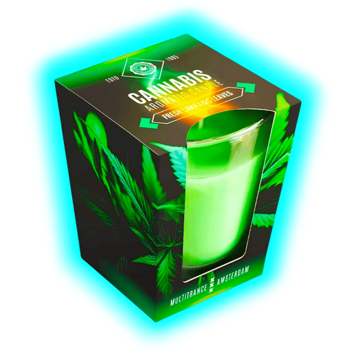 Multitrance Amsterdam Scented Candle Fresh Leaves