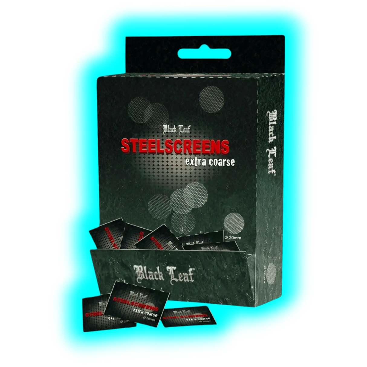 Netzli Black Leaf 20mm grob 100Pack