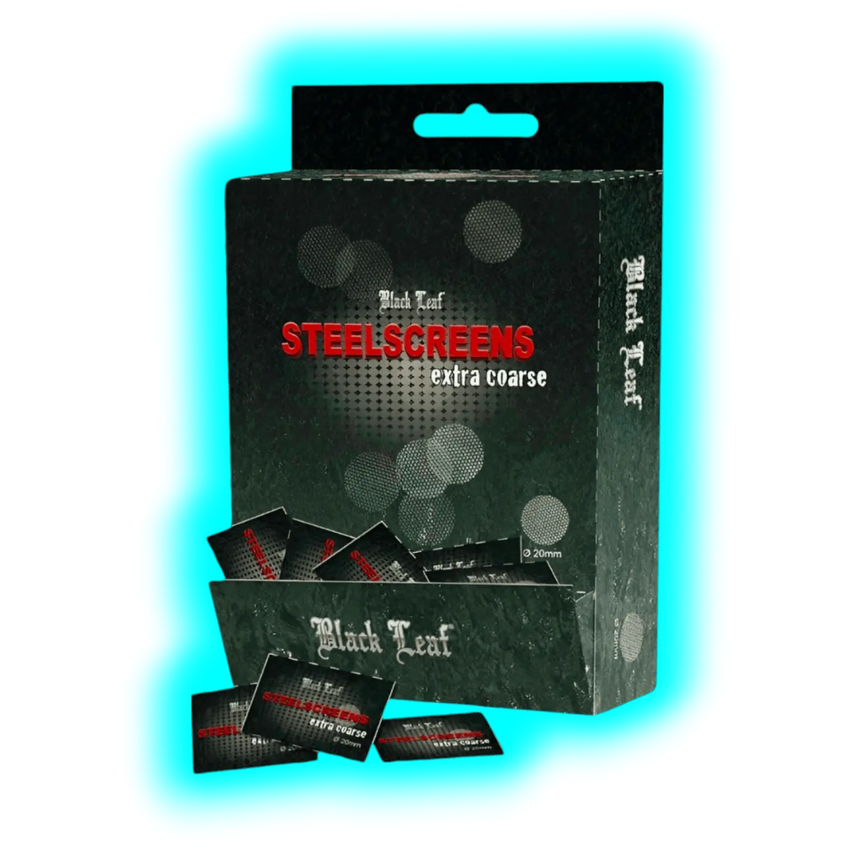 Netzli Black Leaf 20mm grob 25Pack