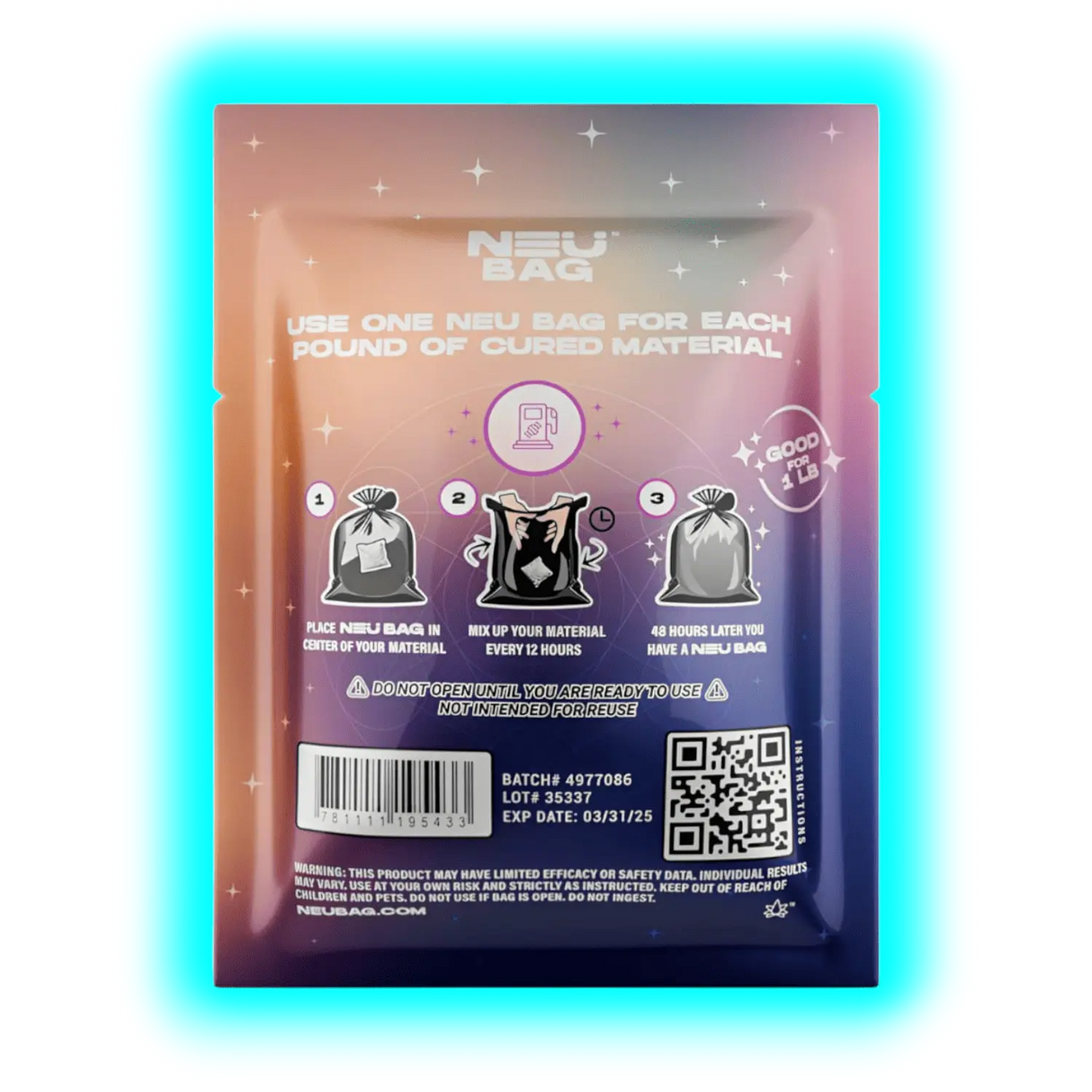 Neu Bag Candy Gas Infusions Bag